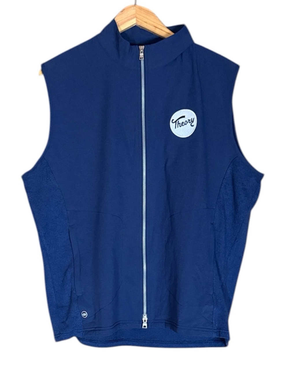 Peter Millar Solstice Performance Hybrid full zip vest Blue Size XL